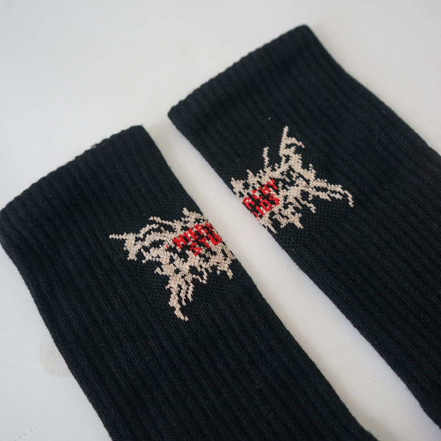 Wide Evil Socks