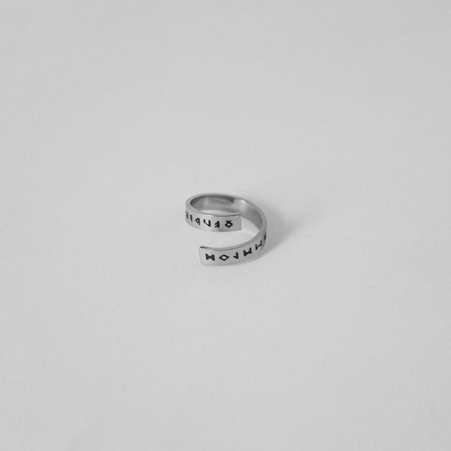 Spiral Rune Ring
