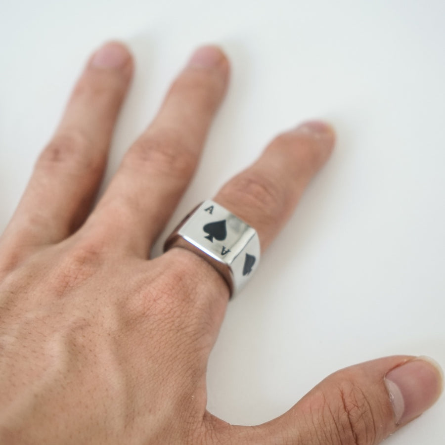 Ace of Spade Ring