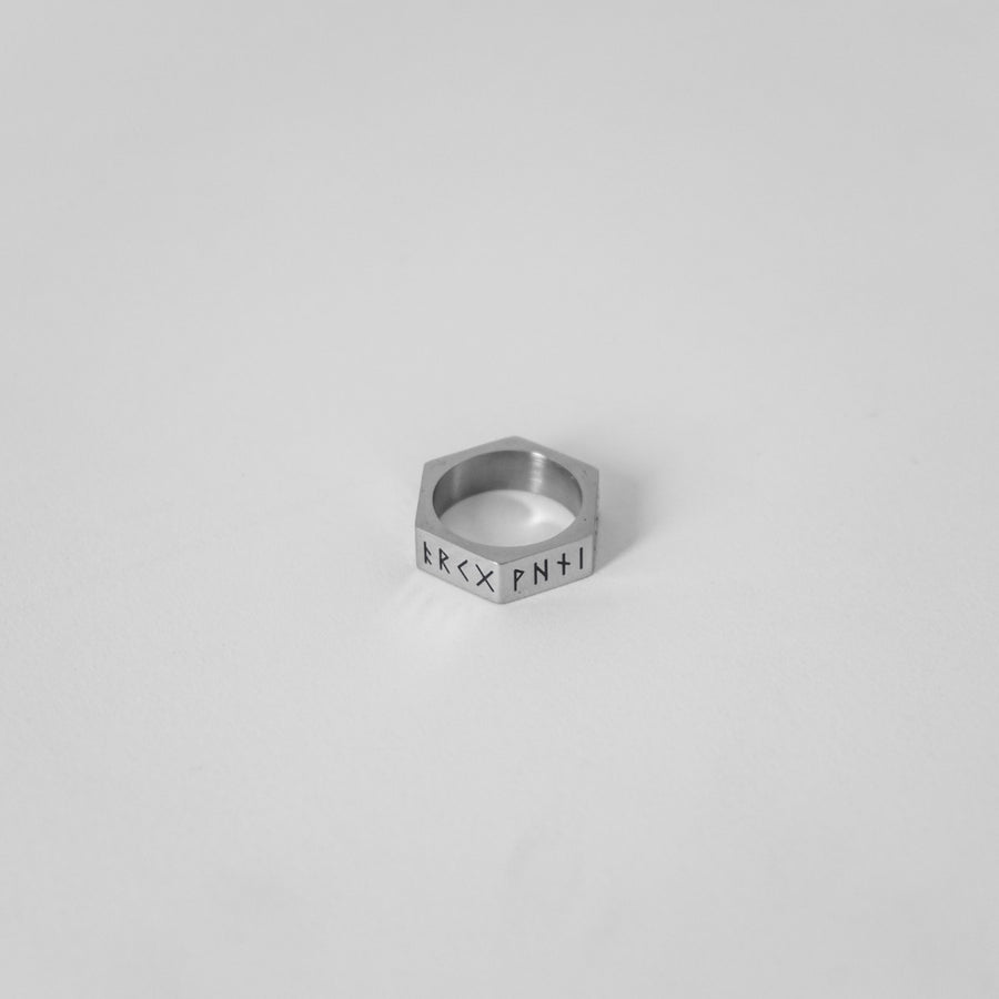 Hexagon Runic Ring