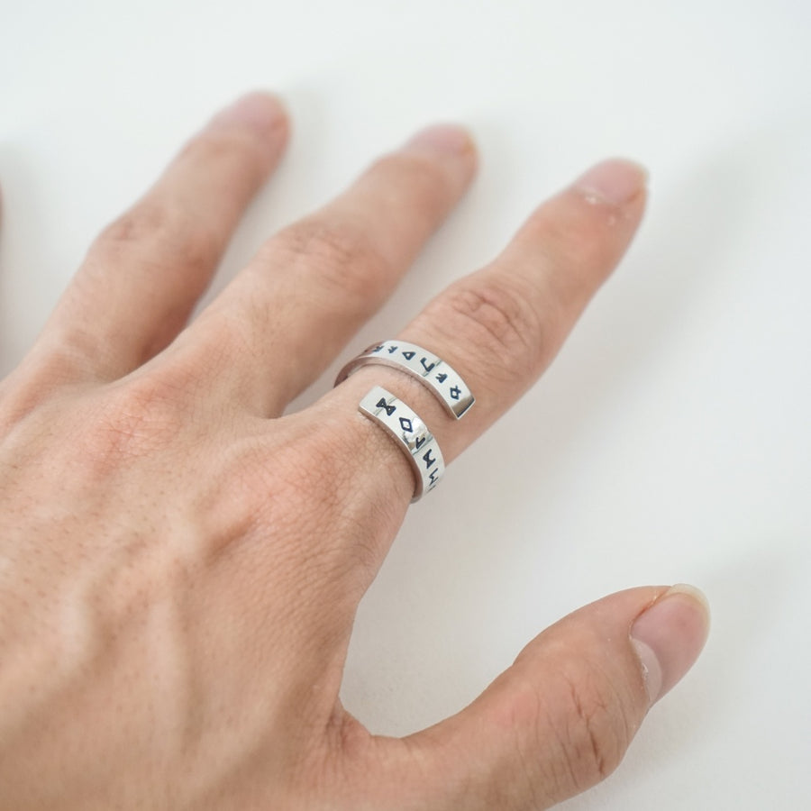 Spiral Rune Ring