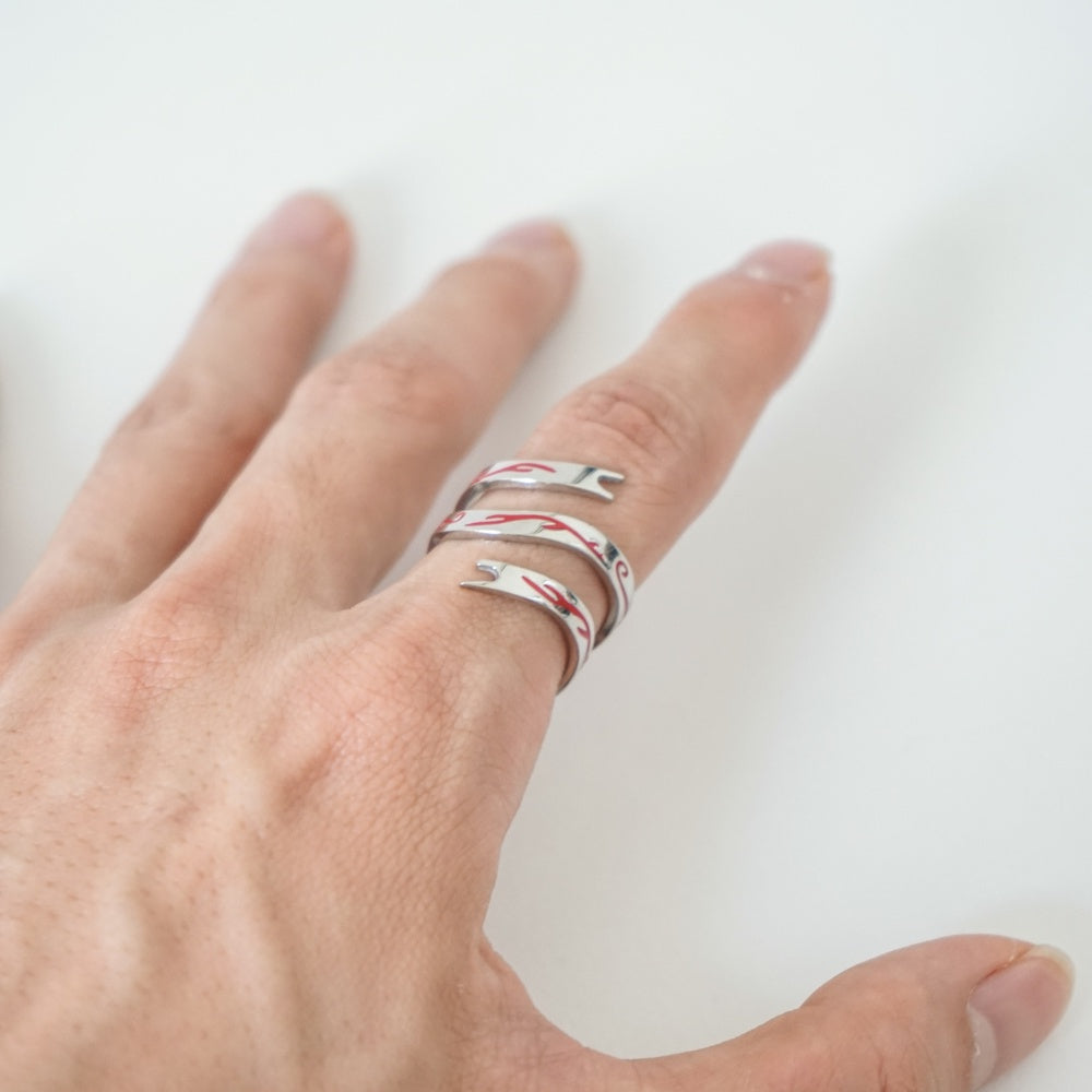 Spiral Flame Ring
