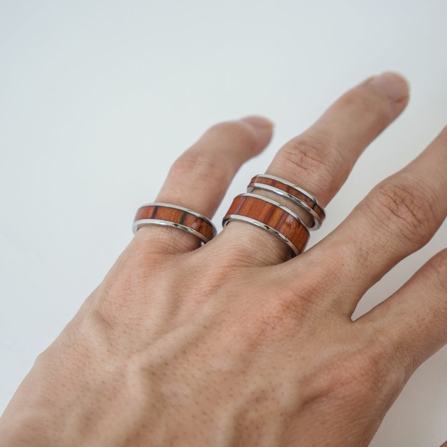 Wood Circle Ring