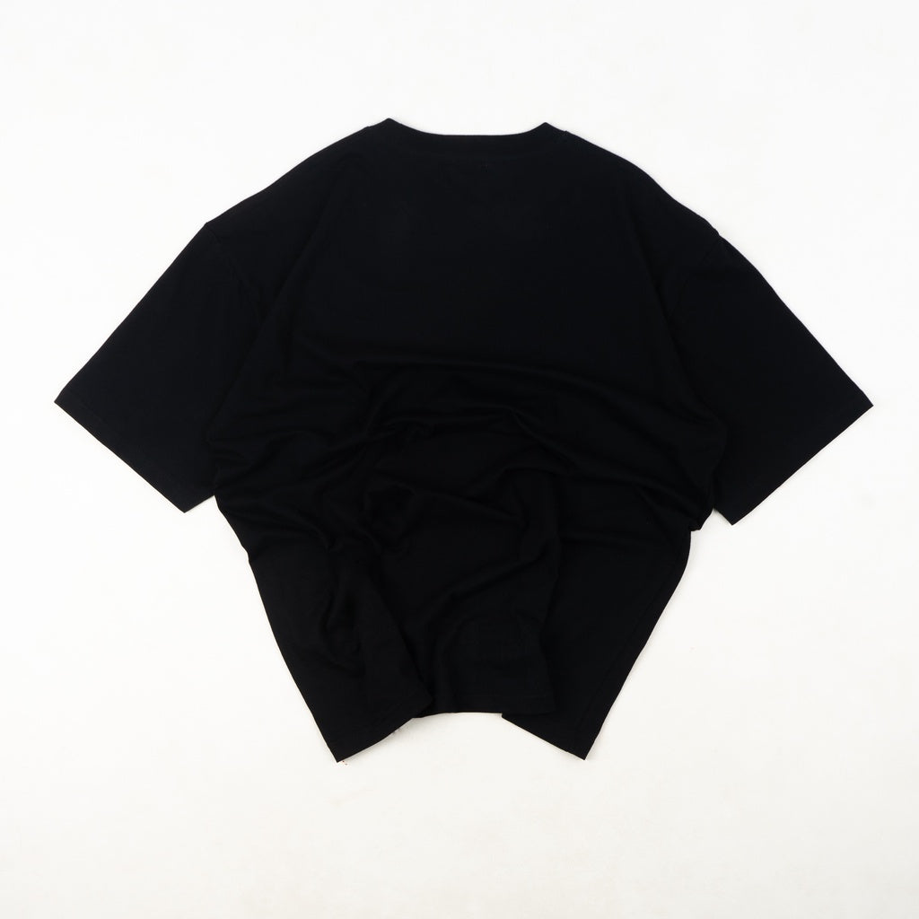 Black Y2K Logo Oversized T-Shirt