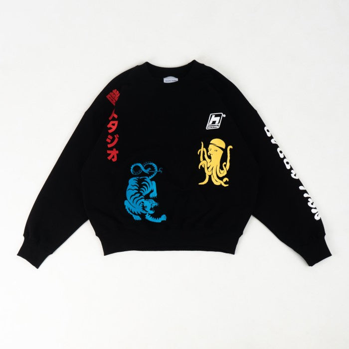 Black Sovereign Oversized Sweatshirt