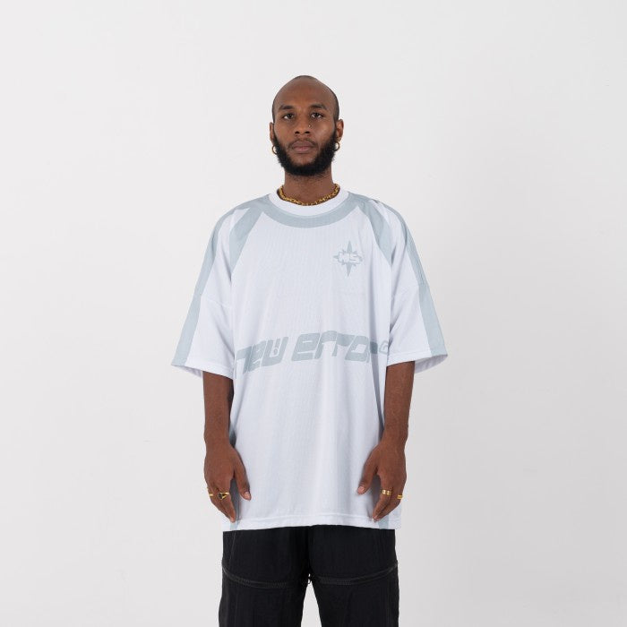 HIERARCHY STUDIOS New Error - White New Error Wide Oversized Jersey