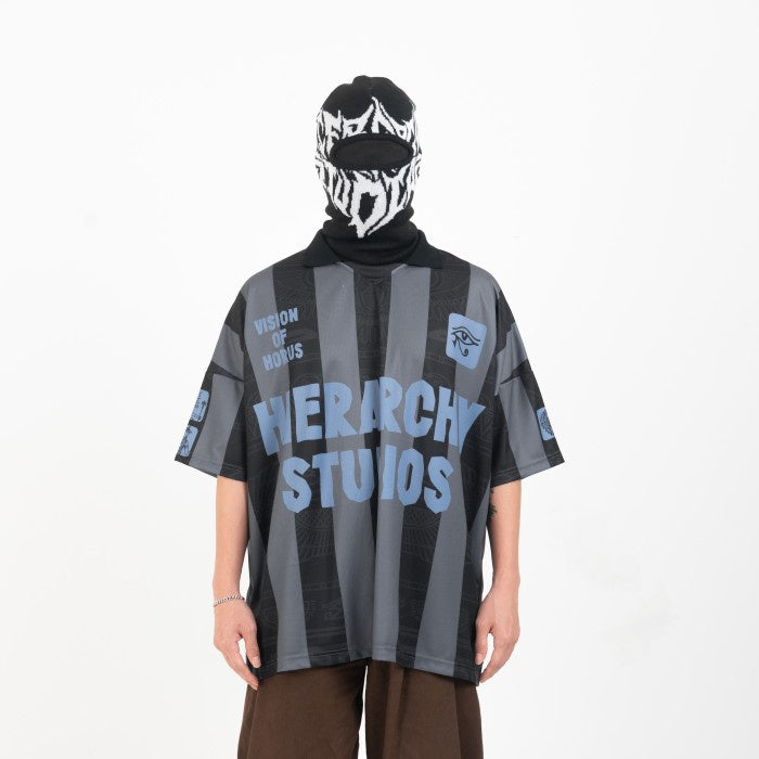 HIERARCHY STUDIOS VOH - Grey Bird Wide Oversized Jersey
