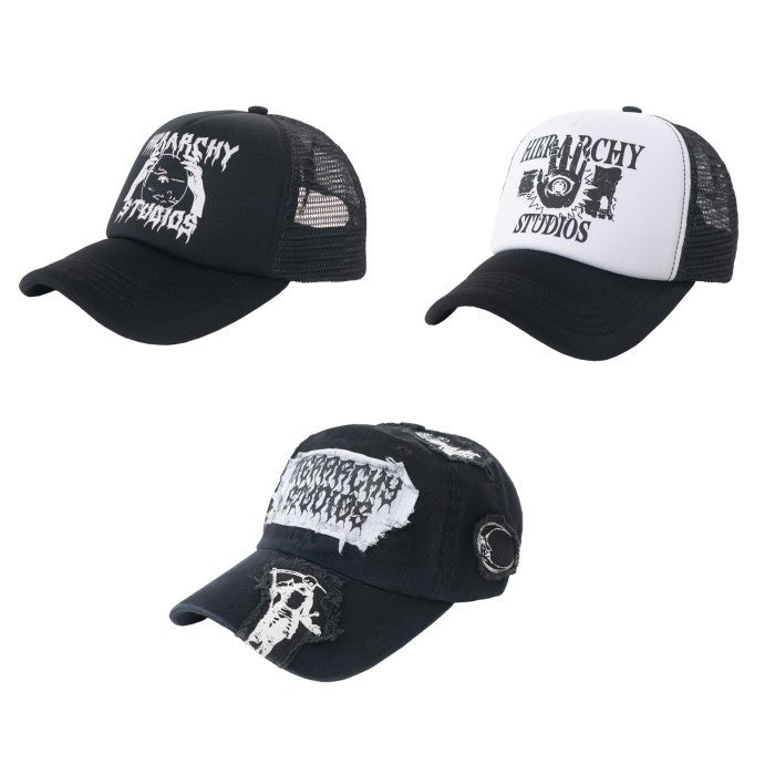HIERARCHY STUDIOS Spellbound - White Spellbound Trucker Cap