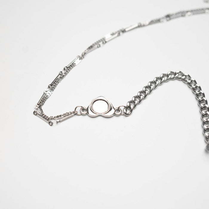 Hierarchy Studios - Cross Pearl Necklace