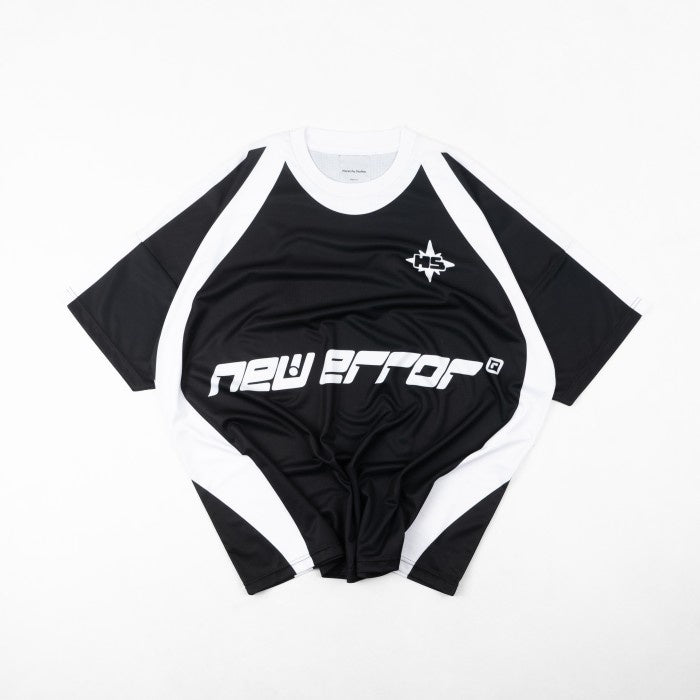 Black New Error Wide Oversized Jersey