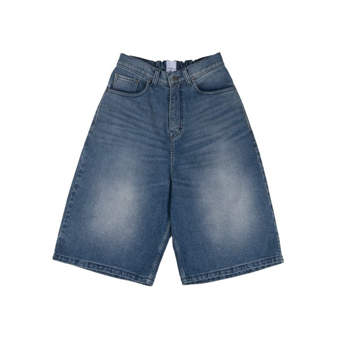 Blue Basic Jorts