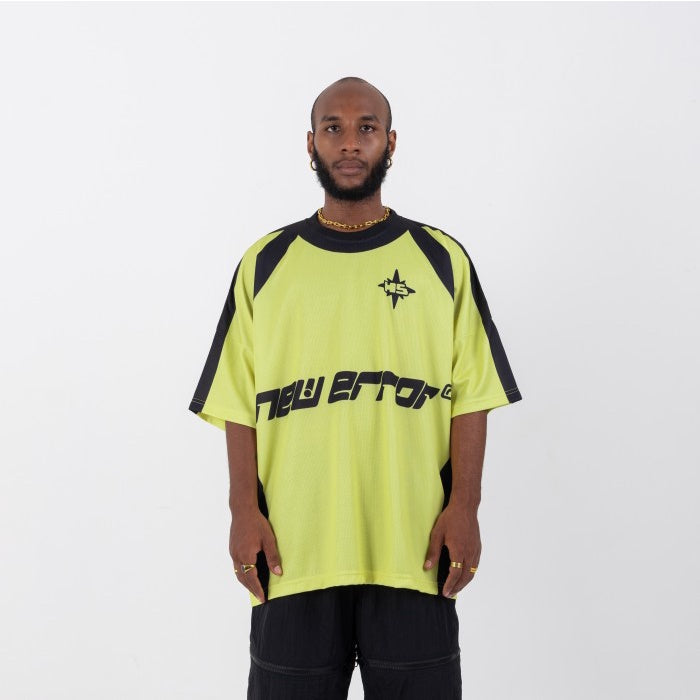 HIERARCHY STUDIOS New Error - Yellow New Error Wide Oversized Jersey