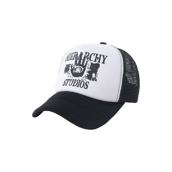 HIERARCHY STUDIOS Spellbound - White Spellbound Trucker Cap