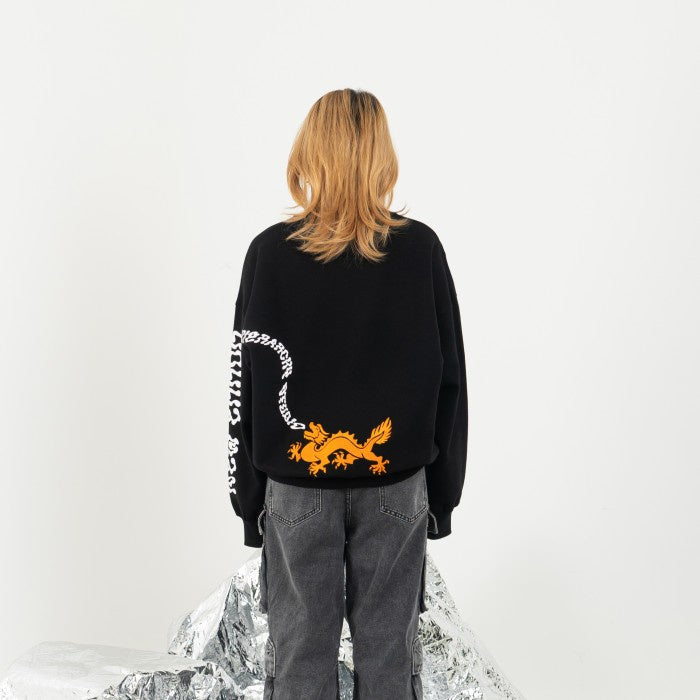 Black Sovereign Oversized Sweatshirt