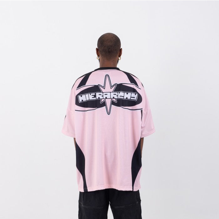 HIERARCHY STUDIOS New Error - Pink New Error Wide Oversized Jersey
