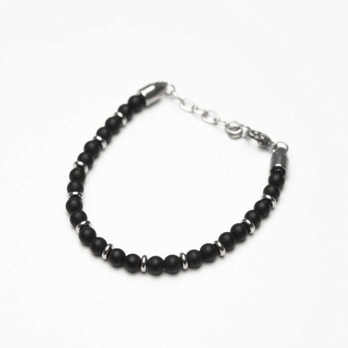 Hierarchy Studios - Mini Black Pearl Chain Bracelet