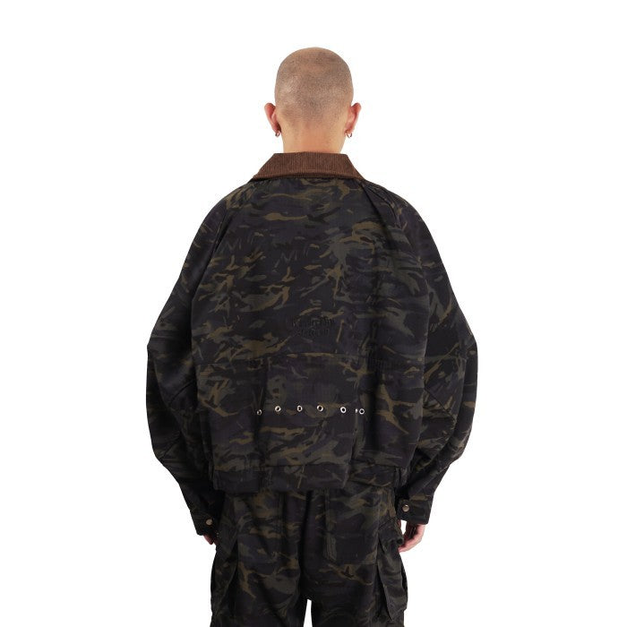 HIERARCHY STUDIOS Unsolved - Camo Oversized Jacket