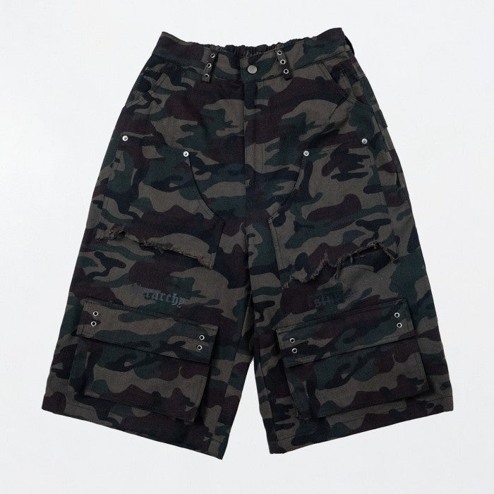 Green Camo Jorts