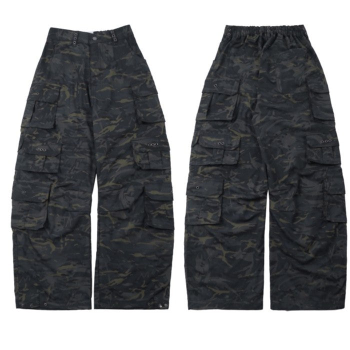 HIERARCHY STUDIOS Unsolved - Camo Cargo Longpants
