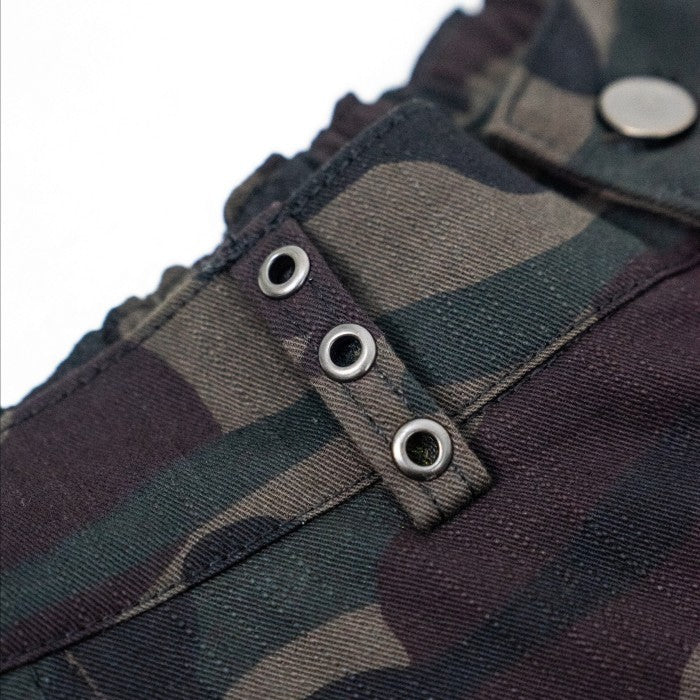 Green Camo Jorts