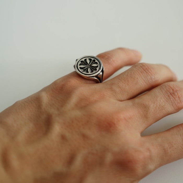 Hierarchy Studios - Branded Cross Ring